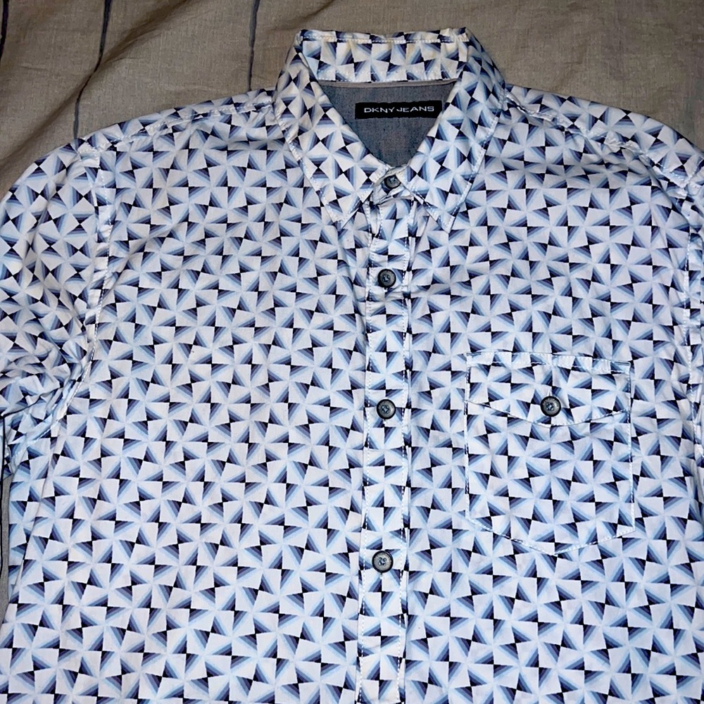 DKNY button up long sleeve